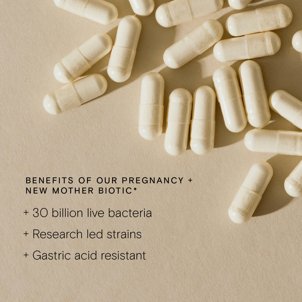 Wild Nutrition Pregnancy + New Mother Biotic for Maternal Gut Health & Wellness
