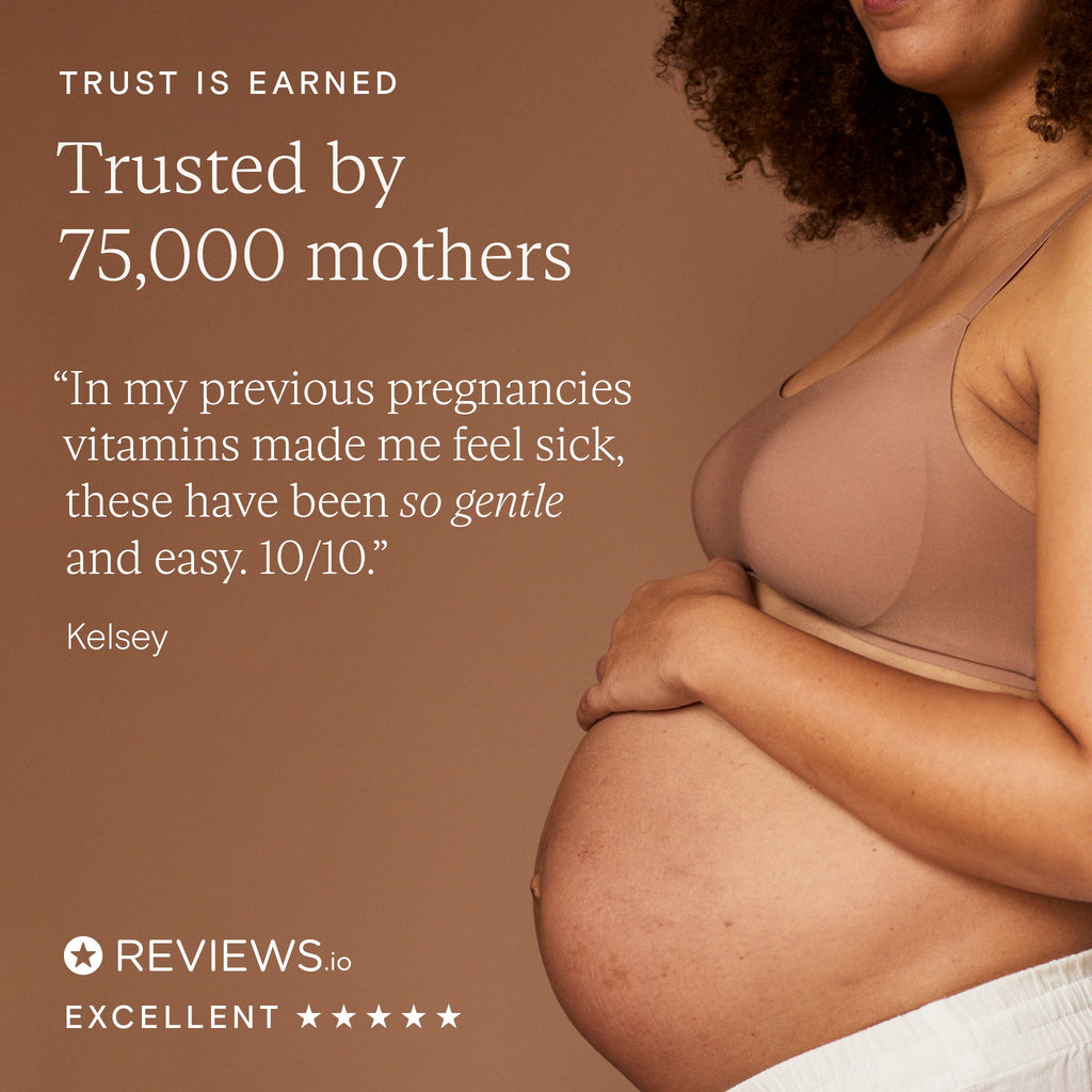 Wild Nutrition Pregnancy + New Mother Support Trio for Pregnancy & Postnatal Wellness
