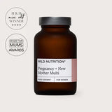 Wild Nutrition Food-Grown® Pregnancy + New Mother Multi for Maternal & Baby Nutritional Support