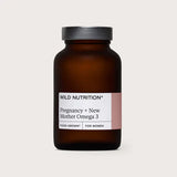 Wild Nutrition Food-Grown® Pregnancy + New Mother Omega 3 for Maternal & Baby Brain Development