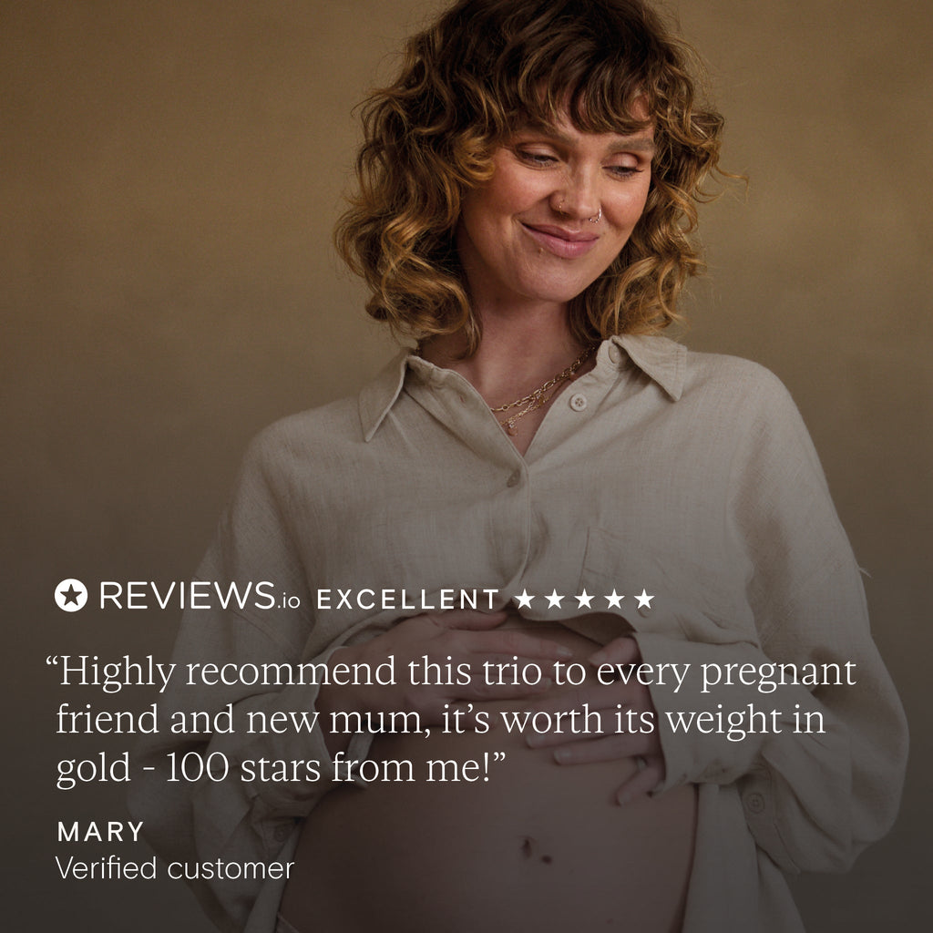 Wild Nutrition Pregnancy + New Mother Support Trio for Pregnancy & Postnatal Wellness