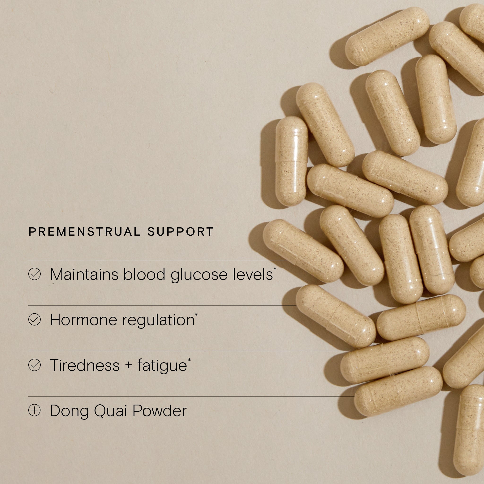 Wild Nutrition Food-Grown® Premenstrual Support - 3 Month Supply for Hormonal Balance & PMS Support