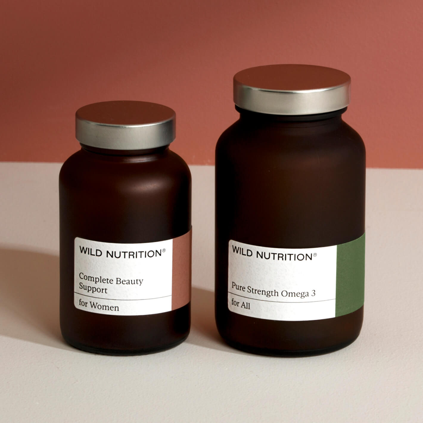 Wild Nutrition Skin Health Duo for Skin, Hair & Nail Support