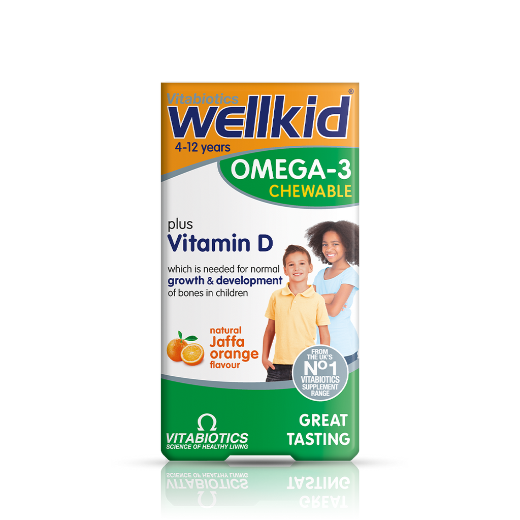 Vitabiotics Wellkid Omega 3 Chewable for Kids