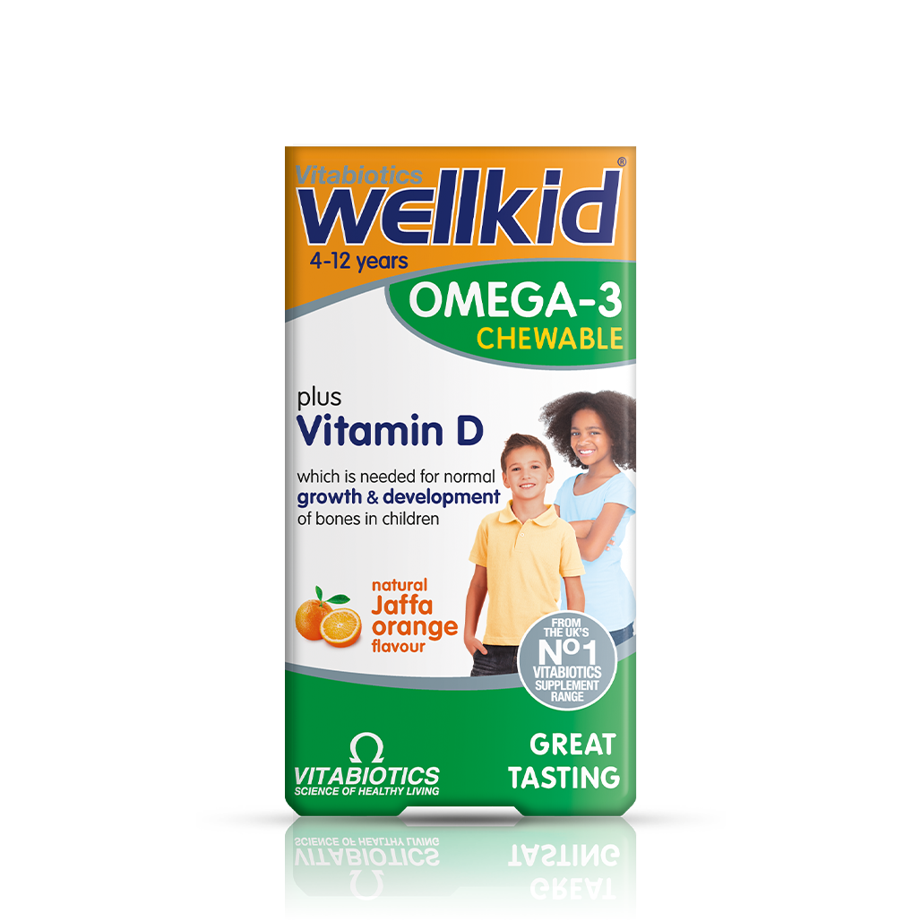 Vitabiotics Wellkid Omega 3 Chewable for Kids