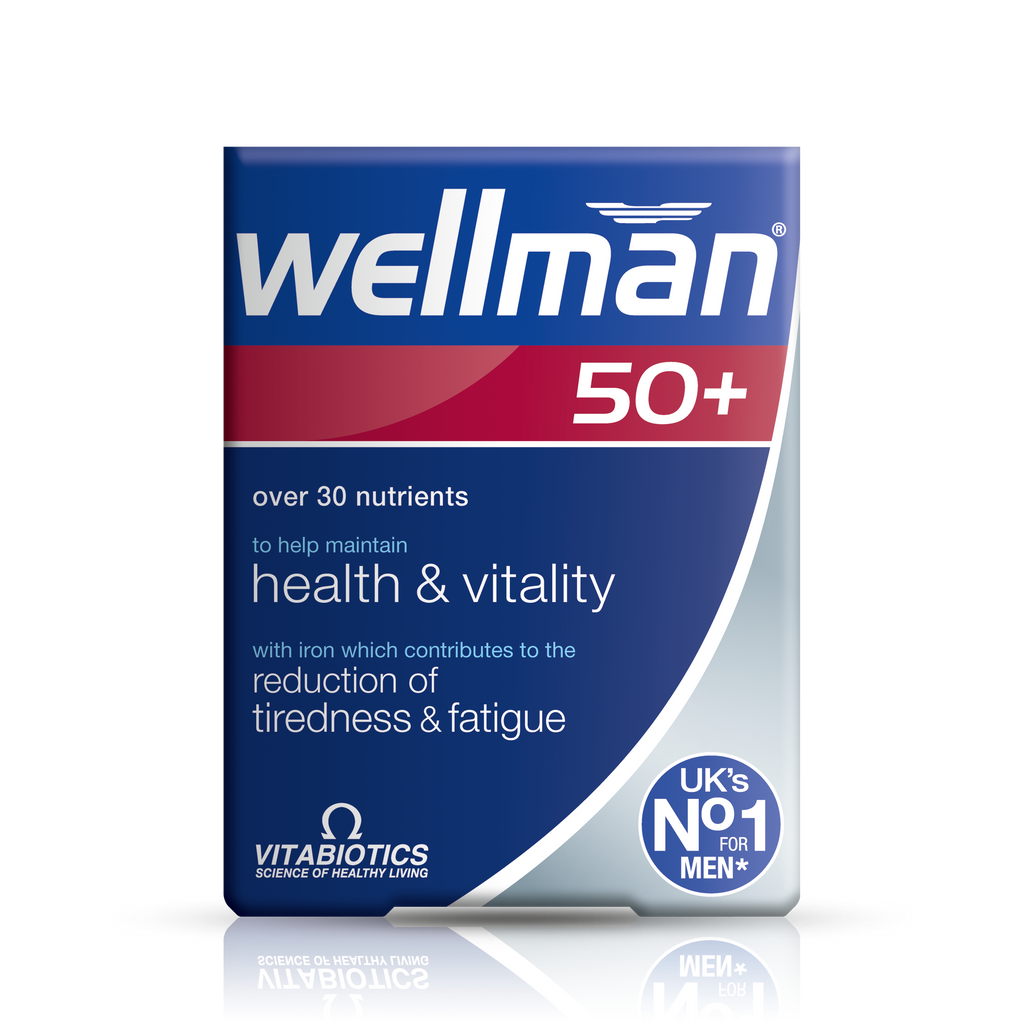 Vitabiotics Wellman 50 Plus Multivitamin