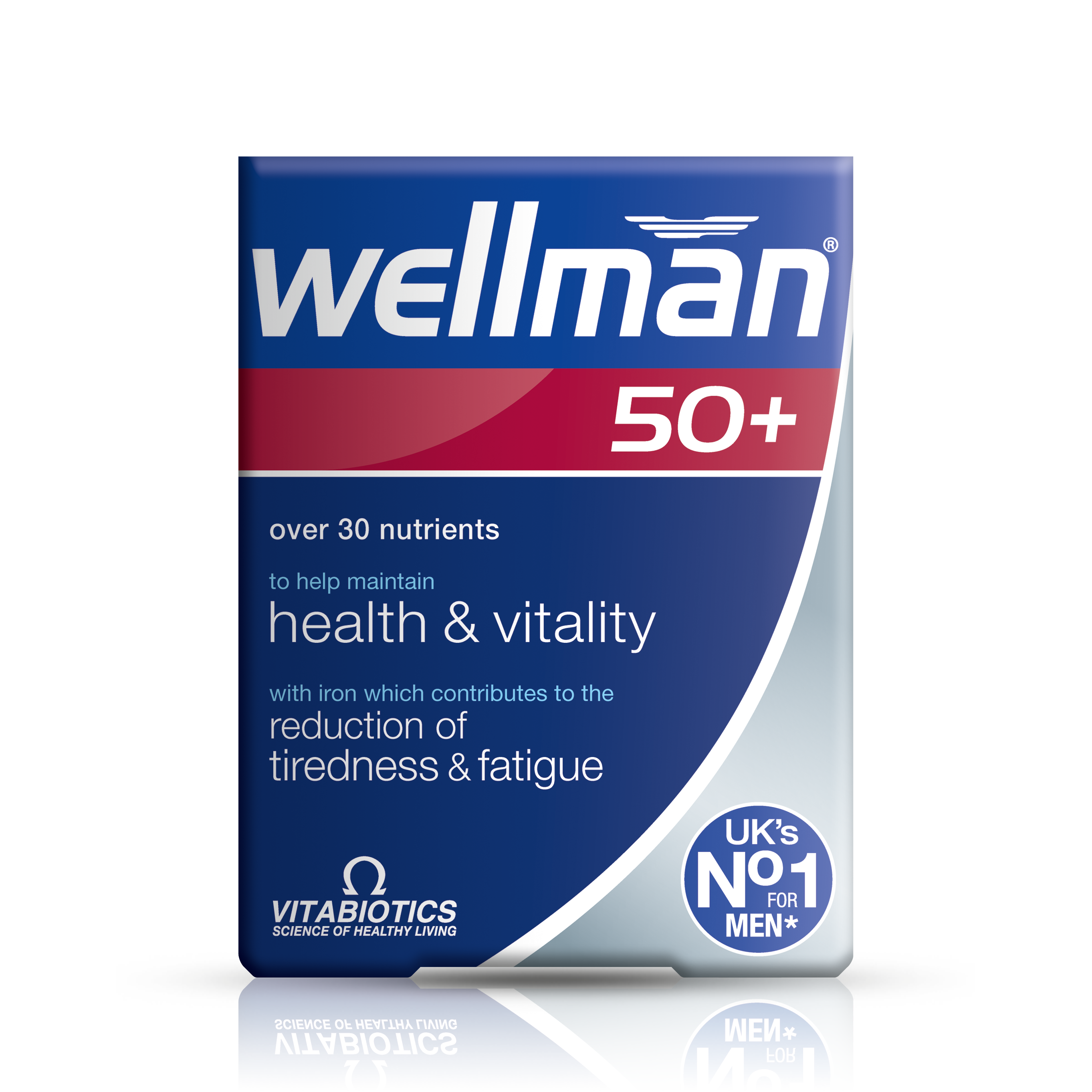Vitabiotics Wellman 50 Plus Multivitamin