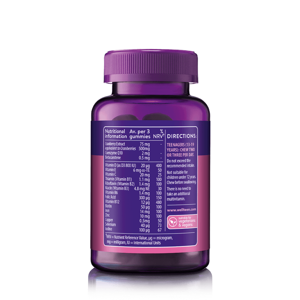 Vitabiotics Wellteen Her Multivitamin Gummies