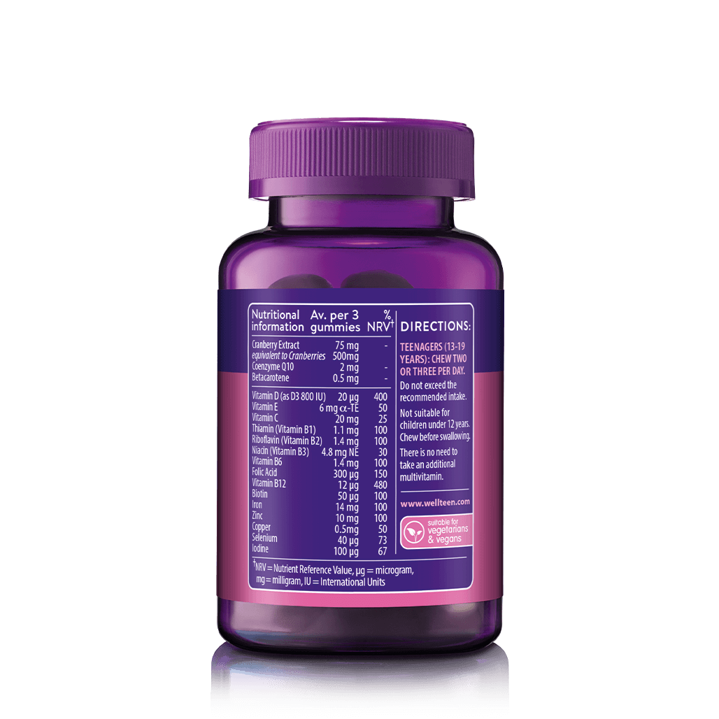 Vitabiotics Wellteen Her Multivitamin Gummies