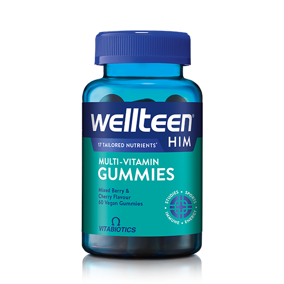 Vitabiotics Wellteen Him Multivitamin Gummies