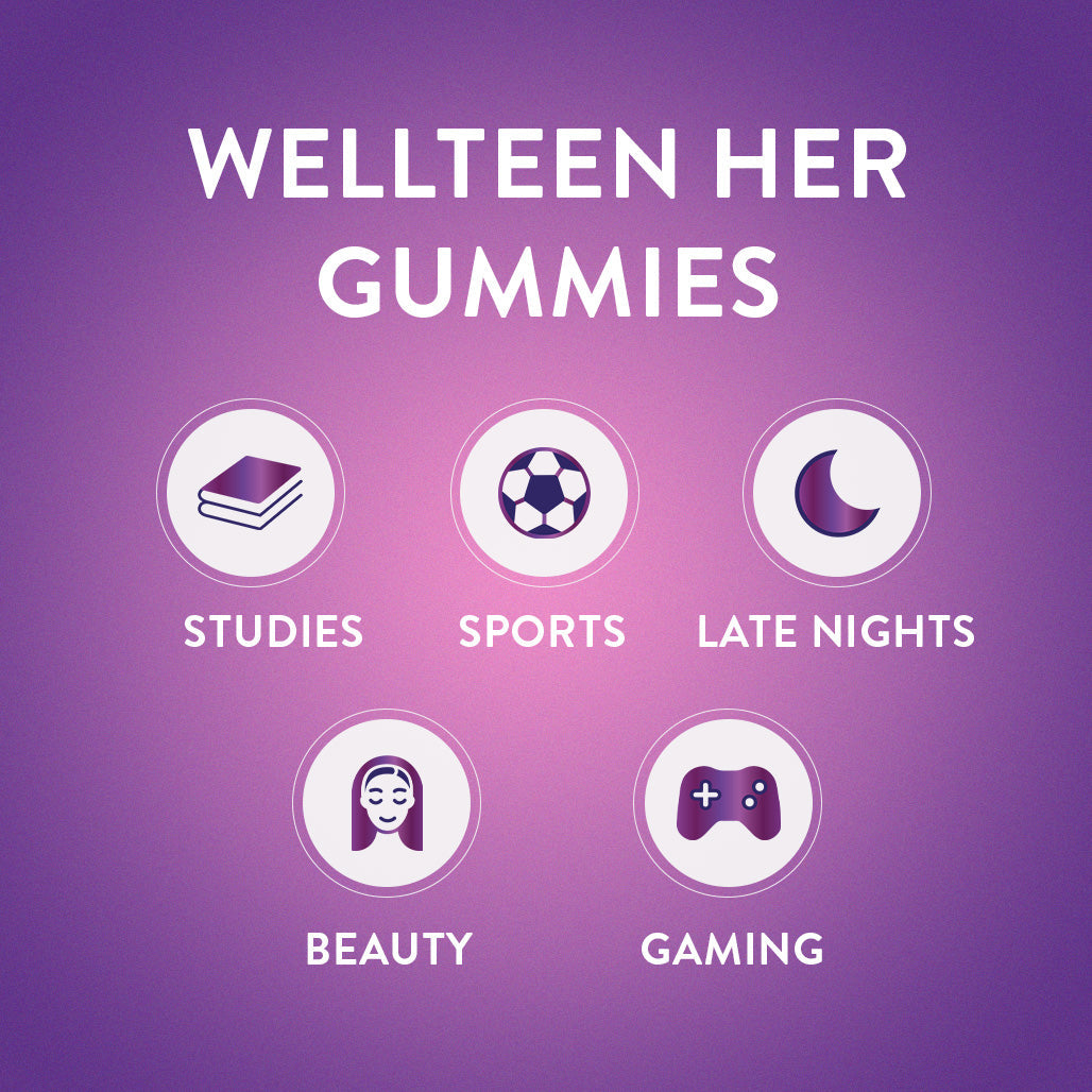 Vitabiotics Wellteen Her Multivitamin Gummies