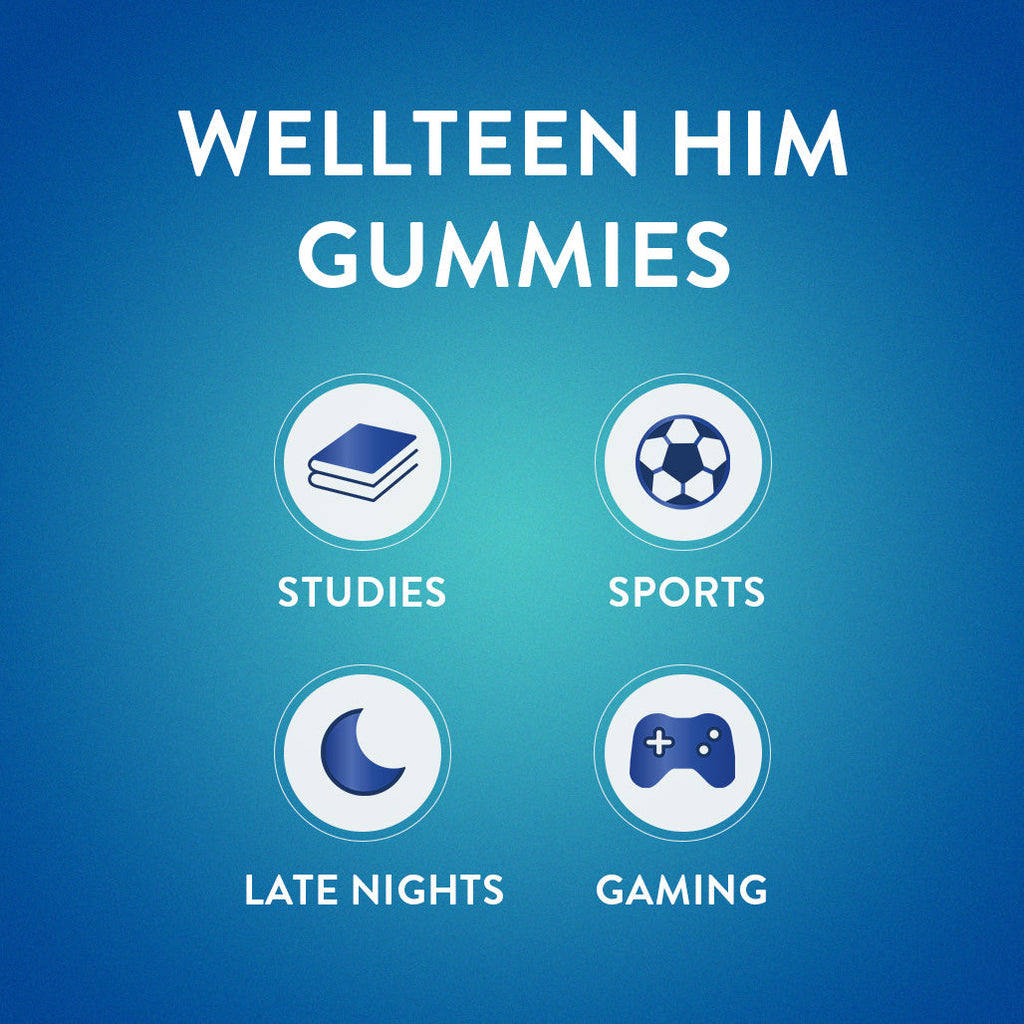 Vitabiotics Wellteen Him Multivitamin Gummies