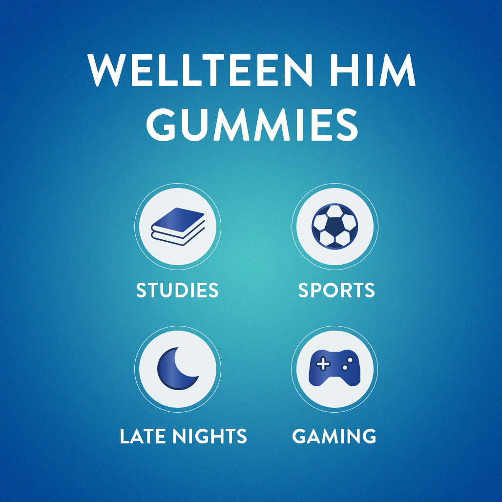 Vitabiotics Wellteen Him Multivitamin Gummies