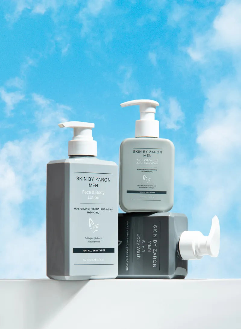 Men 2-in-1 Oil Control Acne Face Wash