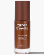 Wild Nutrition Brown Skin Liquid Foundation - Wood for Natural & Seamless Skin Coverage
