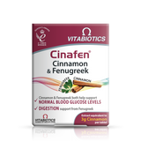 Cinafen Cinnamon and Fenugreek Supplement by Vitabiotics