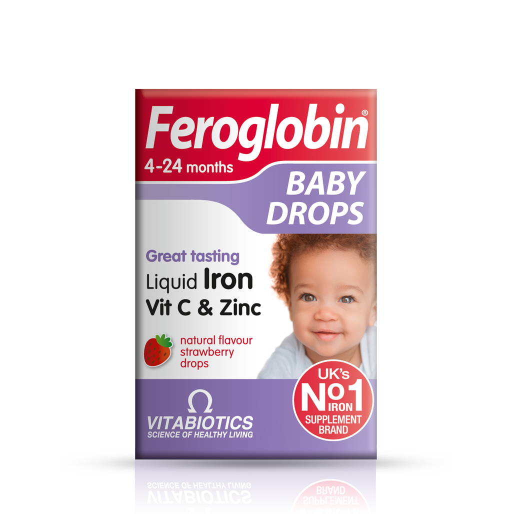 Vitabiotics Feroglobin Baby Iron Drops