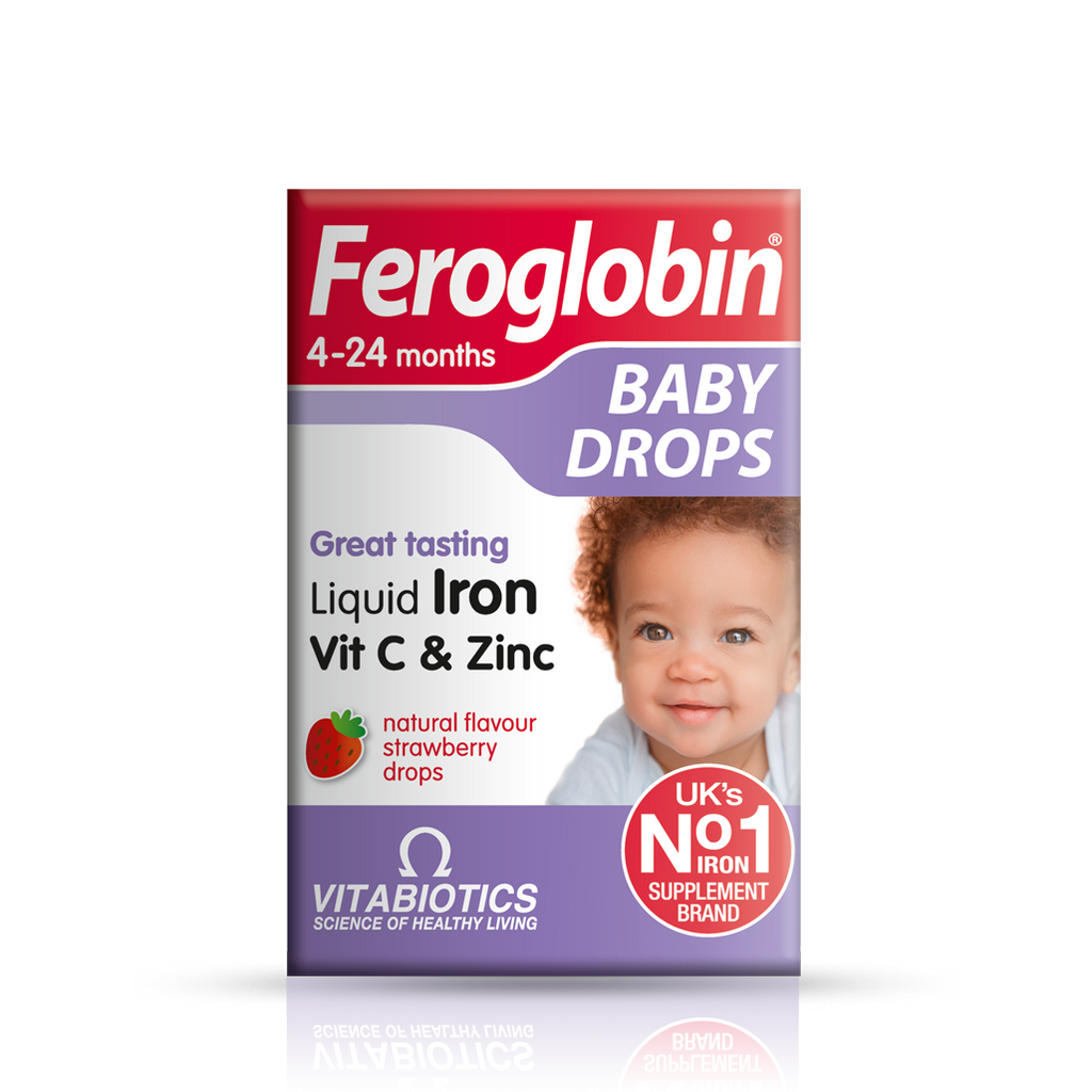 Vitabiotics Feroglobin Baby Iron Drops