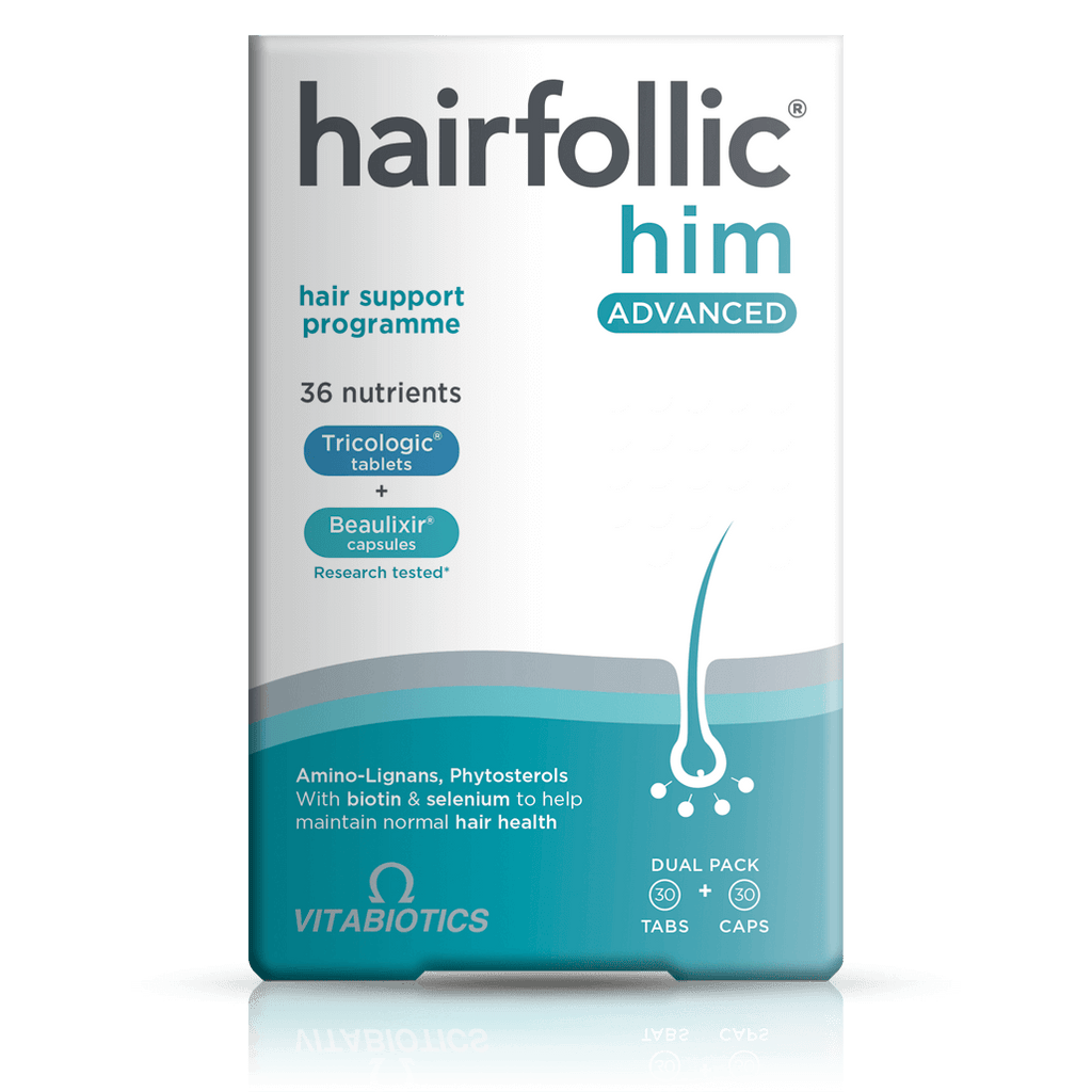 Vitabiotics Hairfollic Him Advanced Hair Support