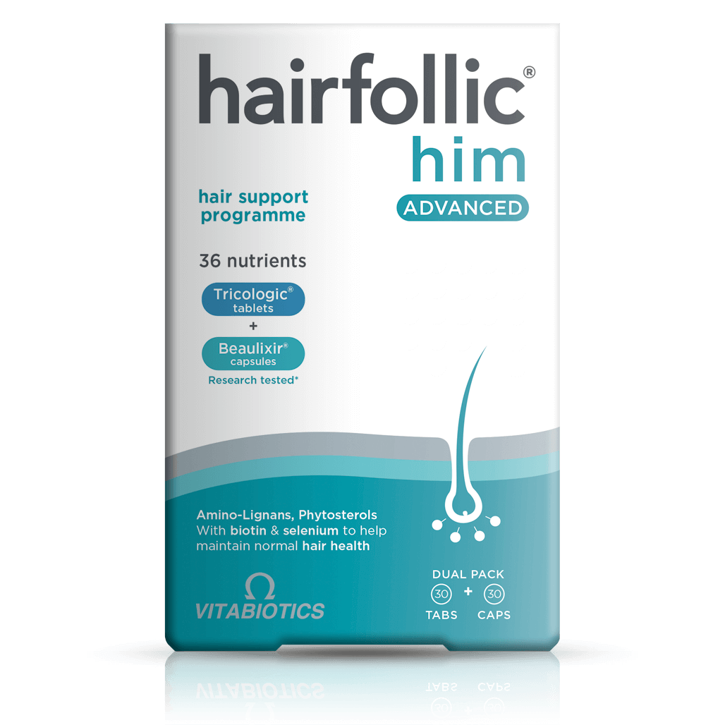 Vitabiotics Hairfollic Him Advanced Hair Support