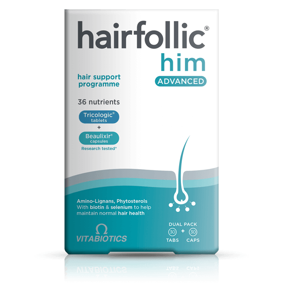 Vitabiotics Hairfollic Him Advanced Hair Support