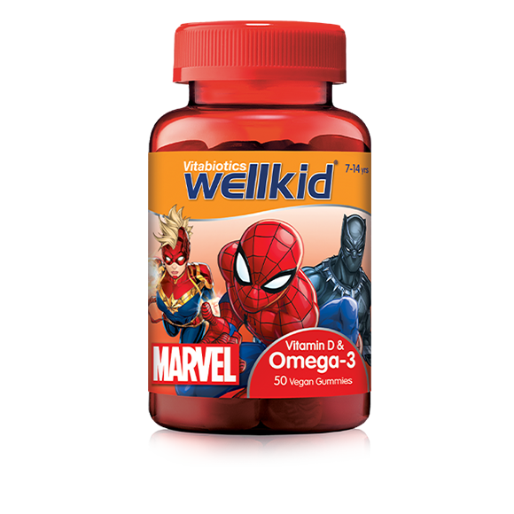 Vitabiotics Wellkid Marvel Omega 3 for Kids