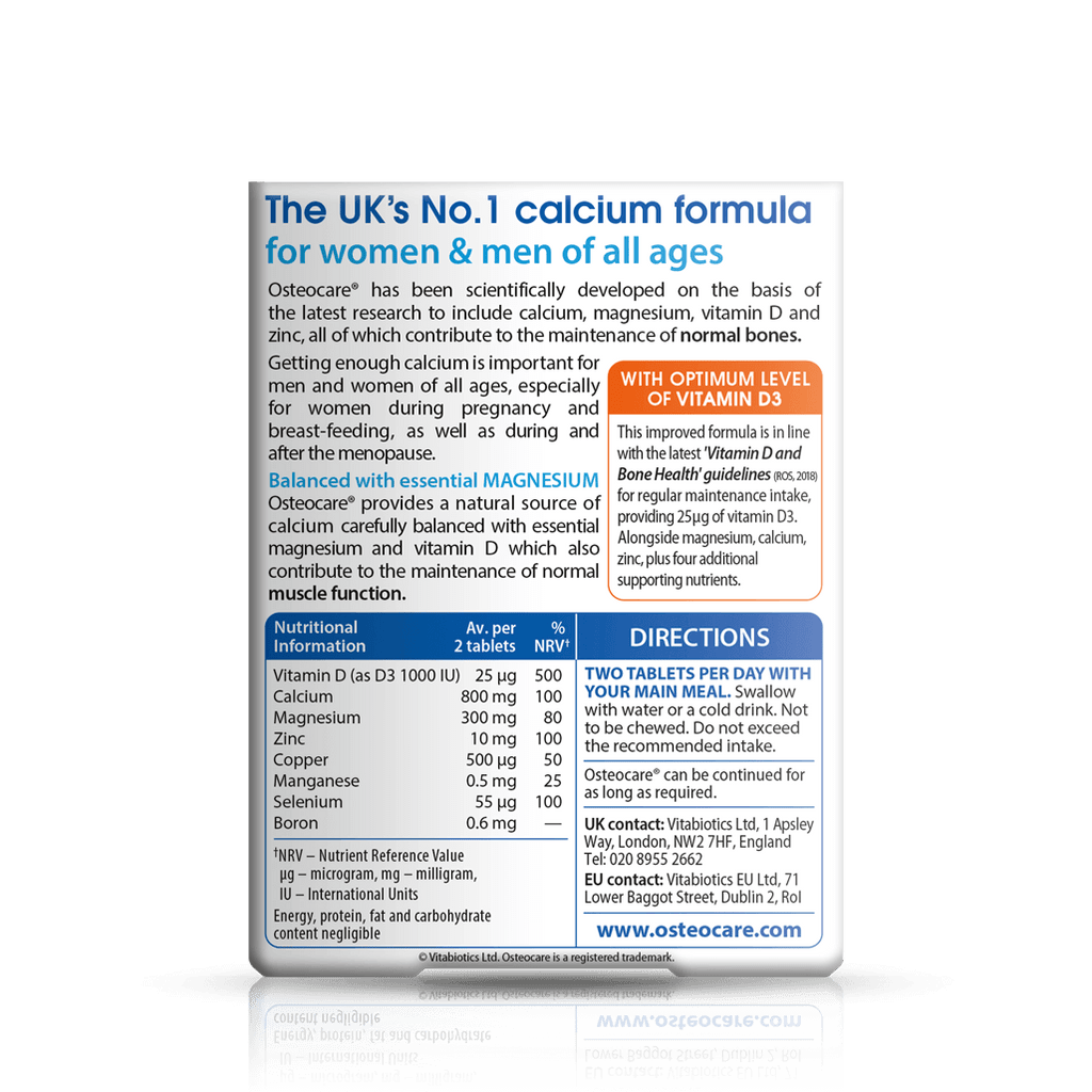 Vitabiotics Osteocare Original Calcium Supplement