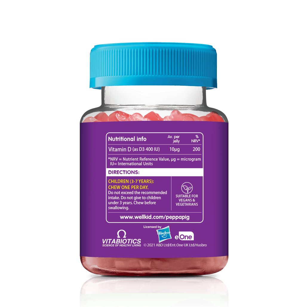 Vitabiotics Wellkid Peppa Pig Vitamin D