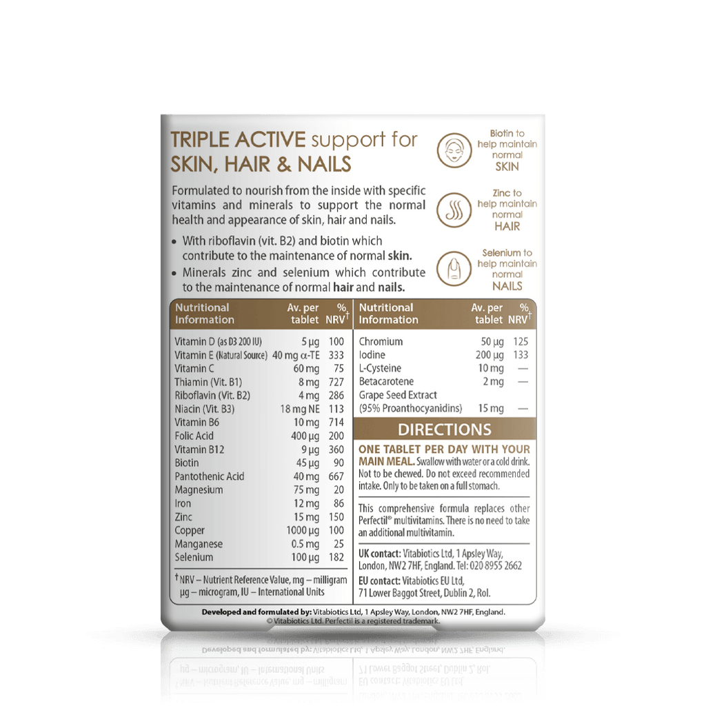 Vitabiotics Perfectil Original Beauty Supplement