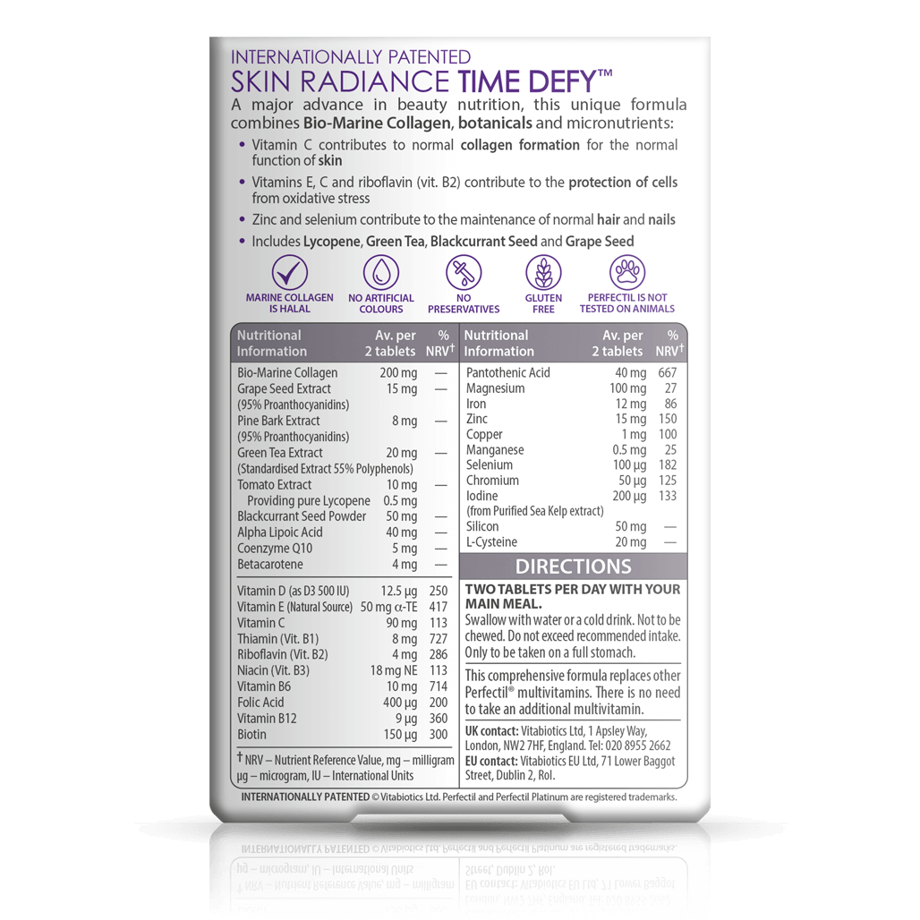 Vitabiotics Perfectil Platinum Radiance