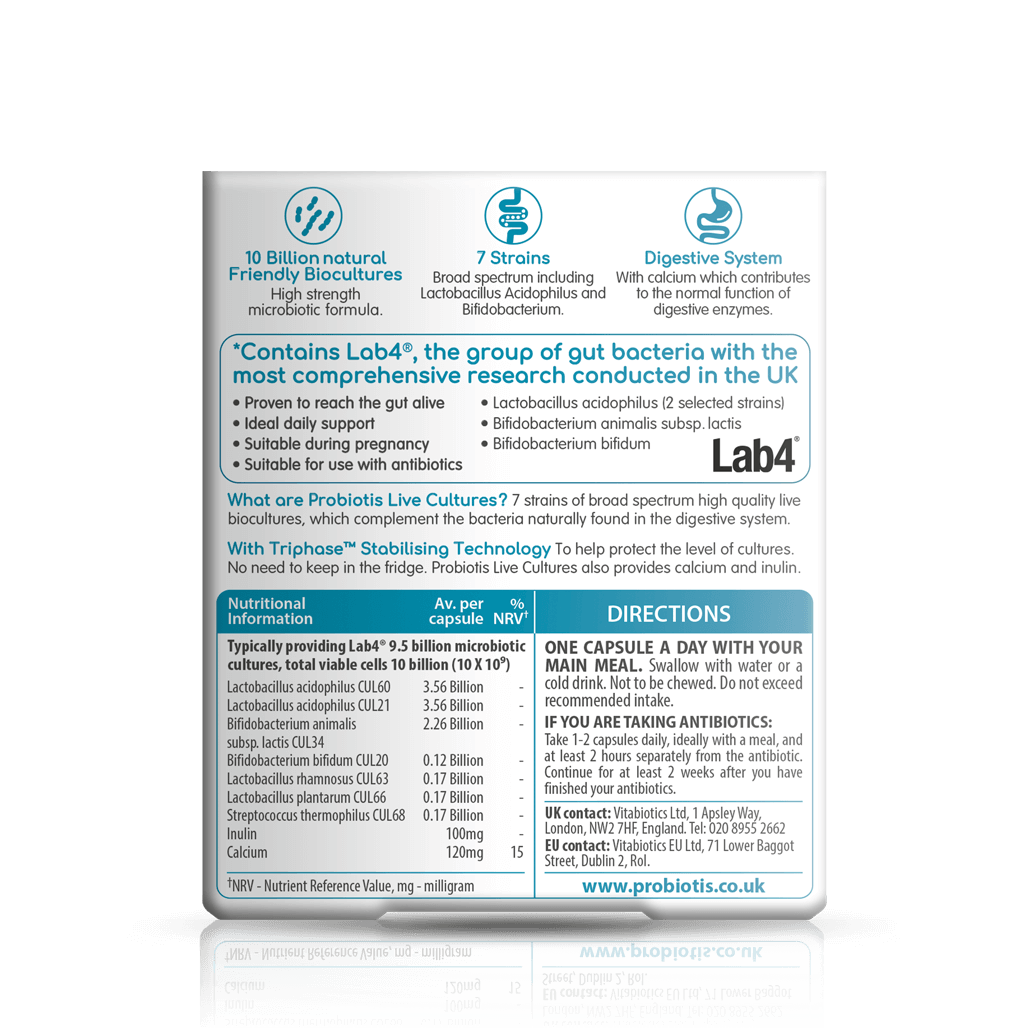 Vitabiotics Probiotis Live Cultures