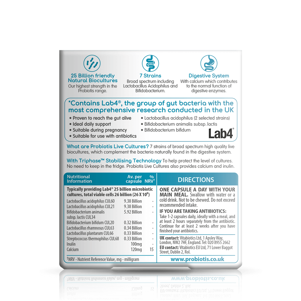 Vitabiotics Probiotis Extra Strength Live Cultures