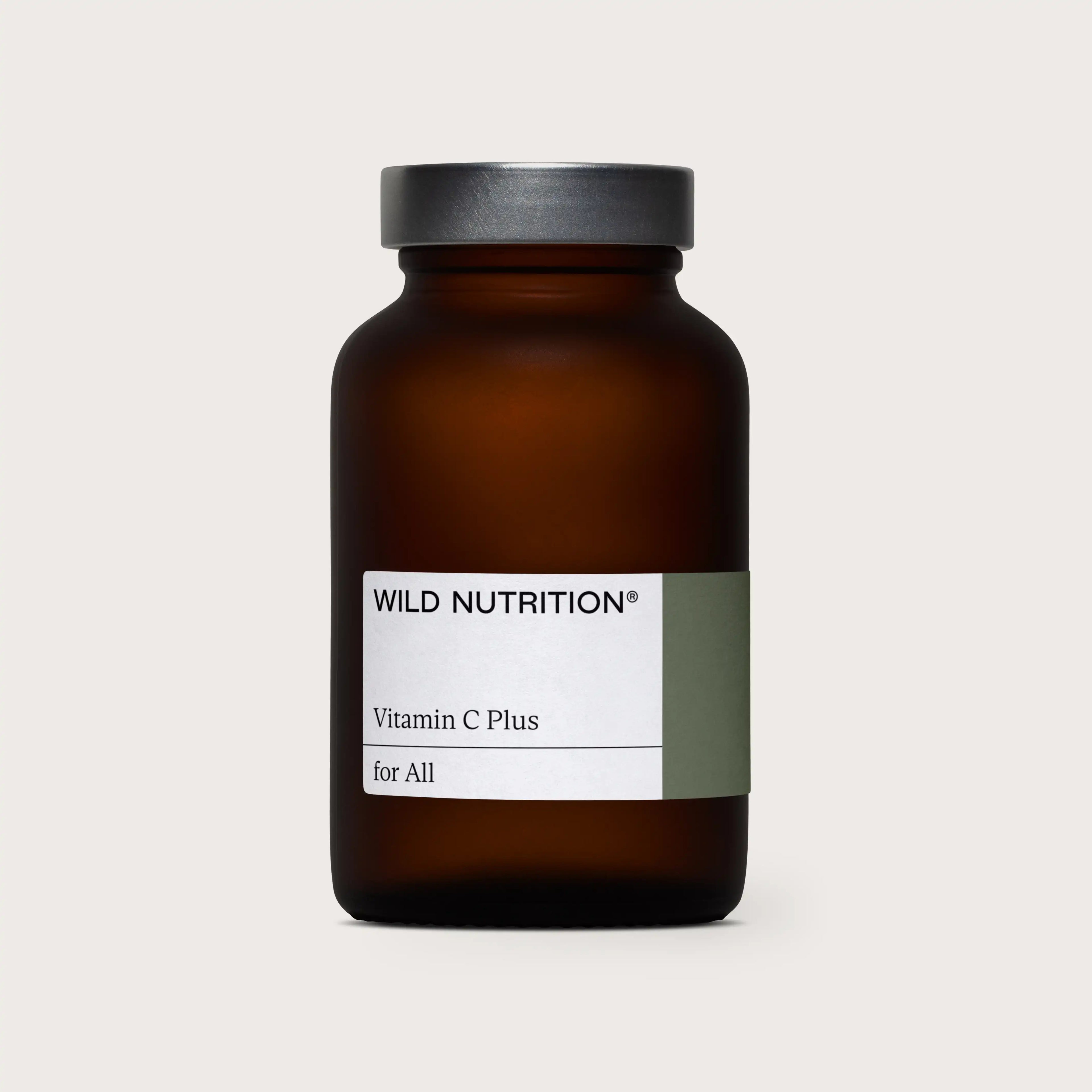 Wild Nutrition Food-Grown® Vitamin C Plus for Immune Function & Collagen Formation