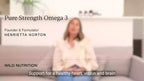 Wild Nutrition Food-Grown® Pure Strength Omega 3 for Brain, Heart & Vision Support