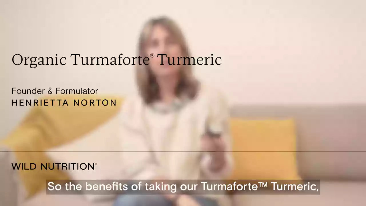 Wild Nutrition Food-Grown® Organic Turmaforte™ Turmeric for Joint Comfort & Inflammation Support