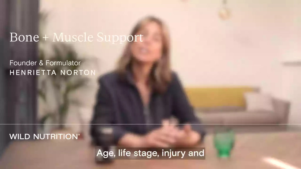 Wild Nutrition Food-Grown® Bone + Muscle Support for Bone, Muscle & Joint Support
