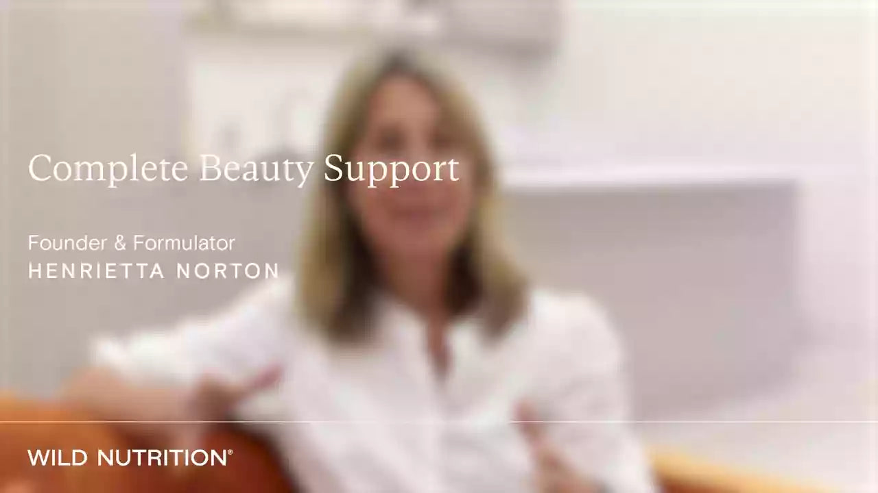 Wild Nutrition Food-Grown® Complete Beauty Support for Skin, Hair & Nail Support
