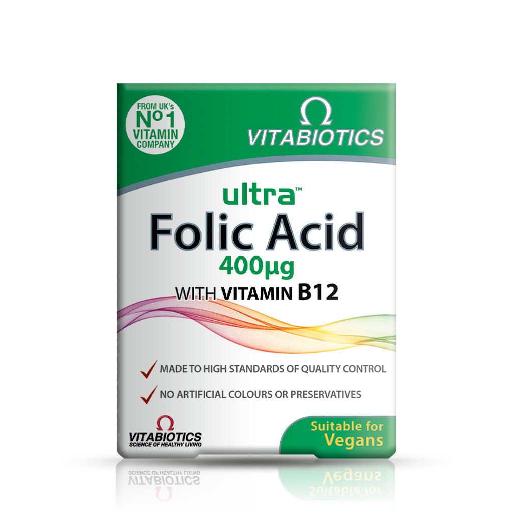 Vitabiotics Ultra Folic Acid Supplement