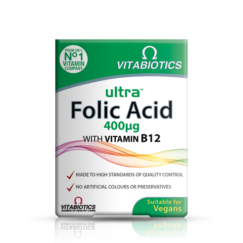Vitabiotics Ultra Folic Acid Supplement