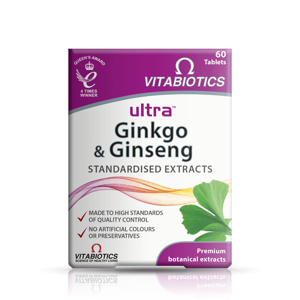 Vitabiotics Ultra Ginkgo and Ginseng
