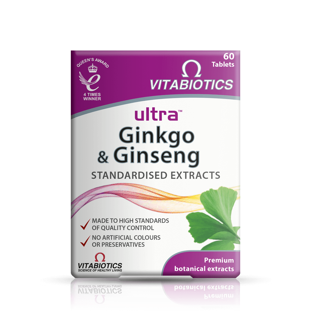 Vitabiotics Ultra Ginkgo and Ginseng