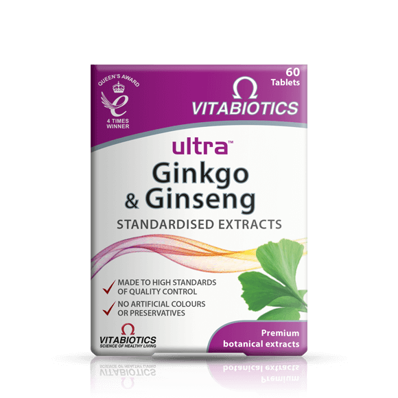 Vitabiotics Ultra Ginkgo and Ginseng