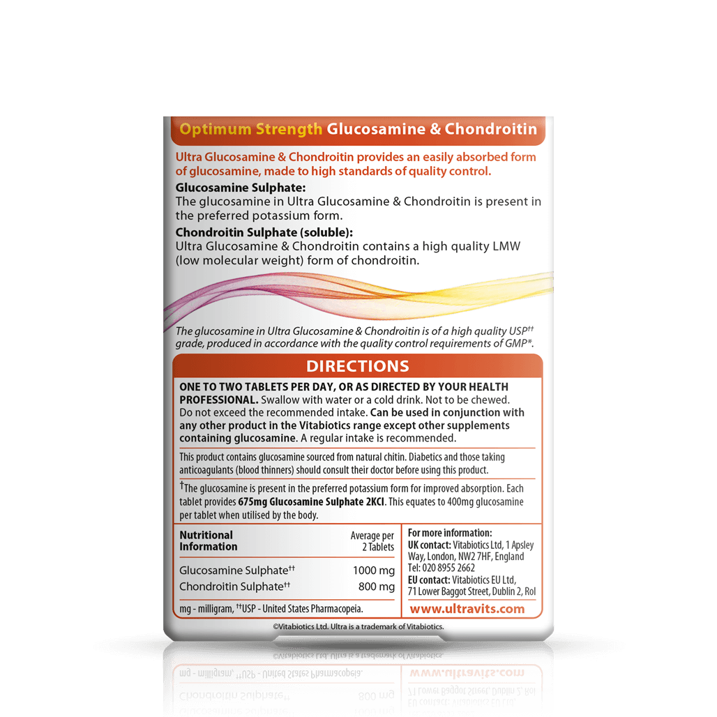 Vitabiotics Ultra Glucosamine and Chondroitin