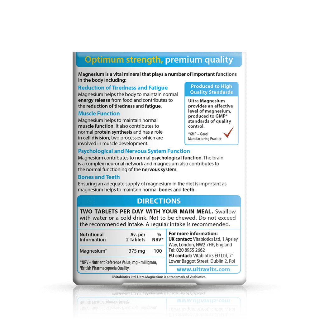 Vitabiotics Ultra Magnesium Supplement
