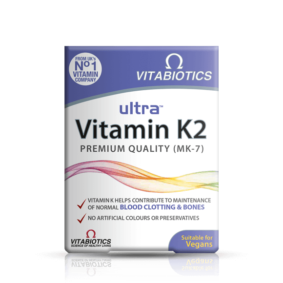 Vitabiotics Ultra Vitamin K2 Supplement