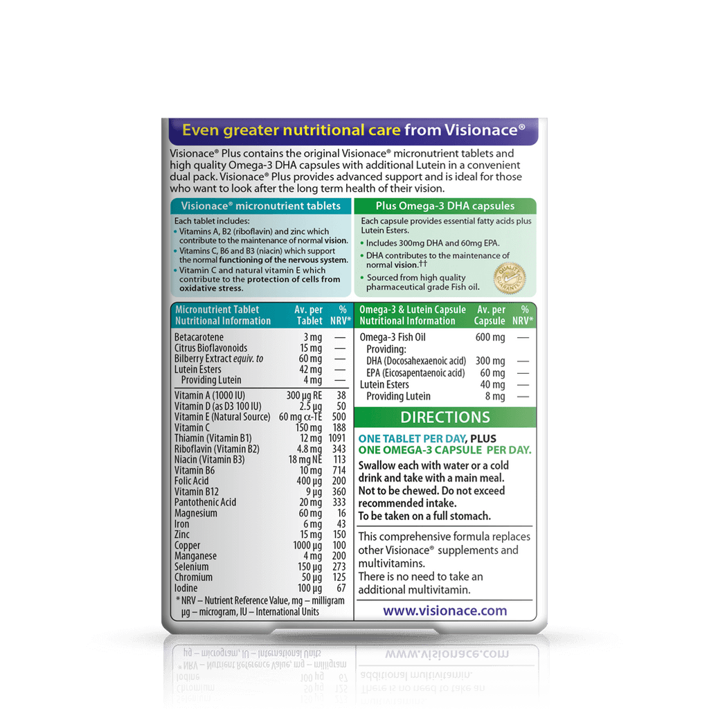 Vitabiotics Visionace Plus Eye Support