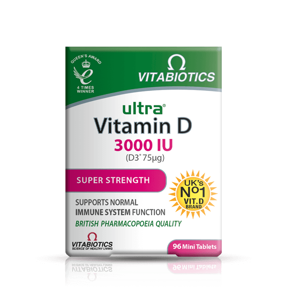 Vitabiotics Ultra Vitamin D3 3000IU
