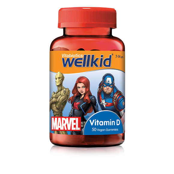 Vitabiotics Wellkid Marvel Vitamin D for Kids
