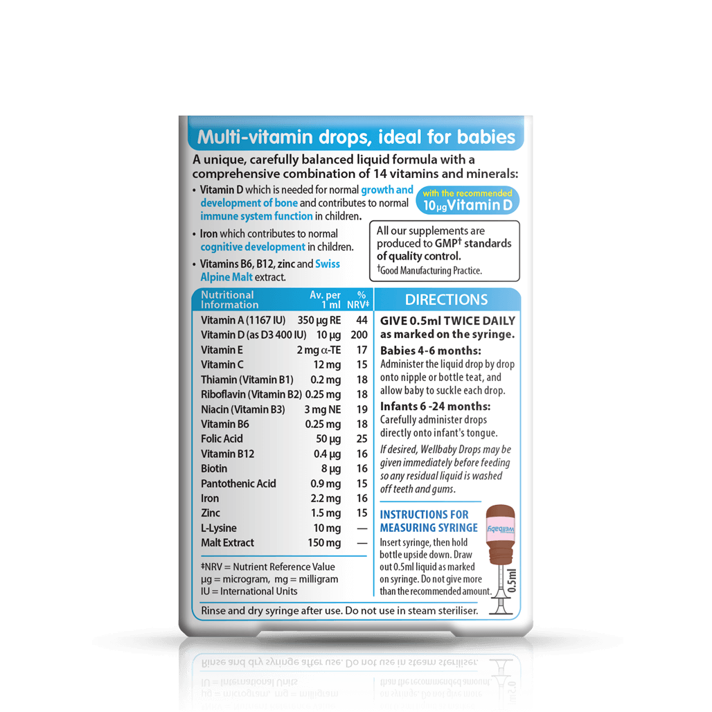 Vitabiotics Wellbaby Multi Vitamin Baby Drops