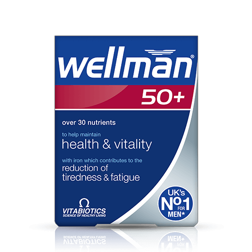 Vitabiotics Wellman 50 Plus Multivitamin